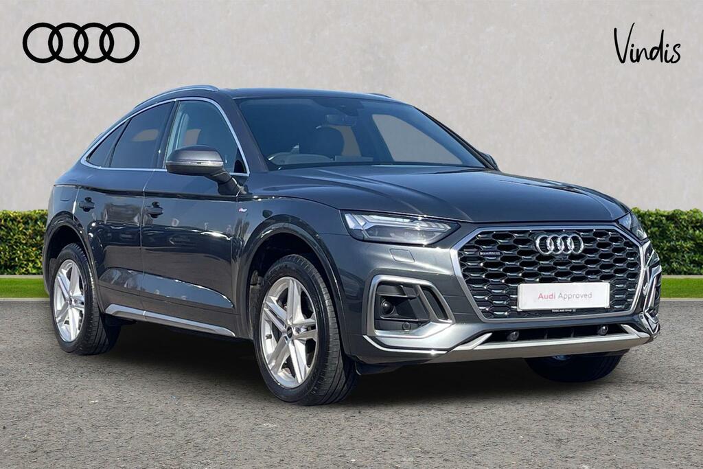 Audi Q5 Audi Q5 Sportback S Line 40 Tdi Quattro 204 Ps S T Grey