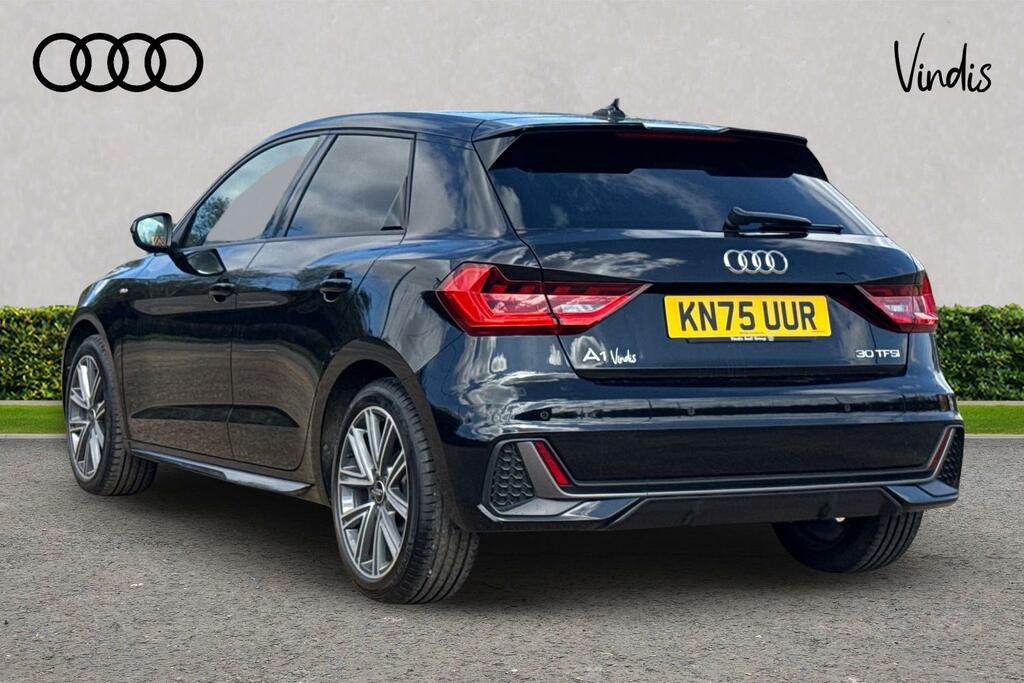 Audi A1 Audi A1 Sportback S Line 30 Tfsi 116 Ps S Tronic KN75UUR Black #3