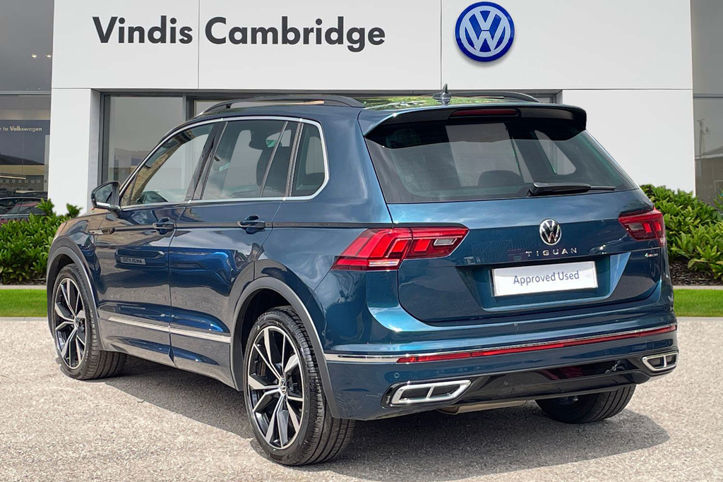 Volkswagen Tiguan Volkswagen Tiguan R-line 2.0 Tdi 150Ps 7-Speed Dsg RE21KHO Blue #3