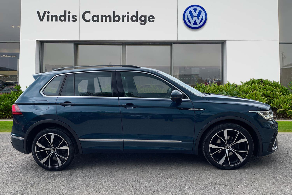 Volkswagen Tiguan Volkswagen Tiguan R-line 2.0 Tdi 150Ps 7-Speed Dsg RE21KHO Blue #4