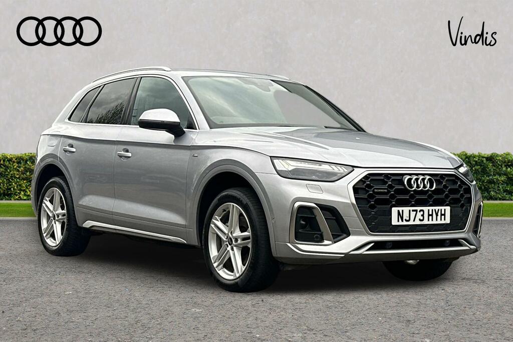 Audi Q5 Audi Q5 My23.5 S Line 40 Tdi Quattro 204 Ps S Tron Silver