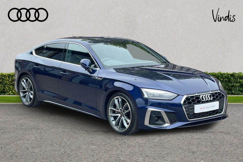Audi A5 Audi A5 Sportback S Line 40 Tfsi 204 Ps S Tronic Blue