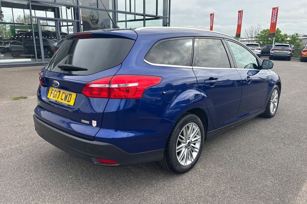 Ford Focus Ford Focus 1.0T Ecoboost Zetec Edition Estate FG17CWD Blue #6