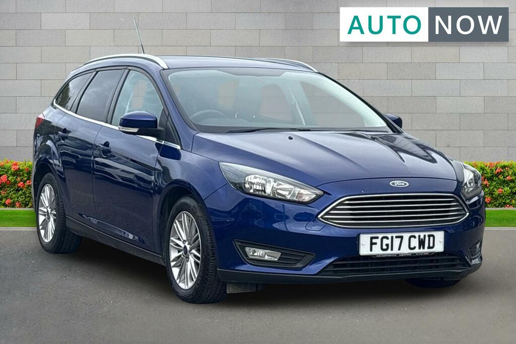Ford Focus Ford Focus 1.0T Ecoboost Zetec Edition Estate Blue
