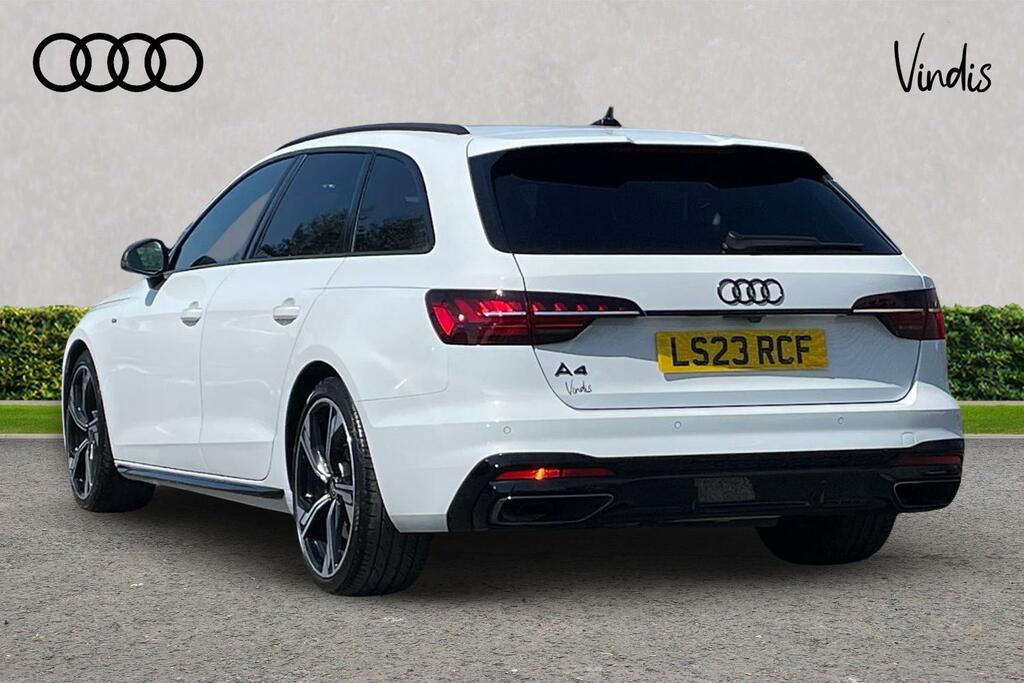 Audi A4 Avant Audi A4 Avant Black Edition 40 Tfsi 204 Ps S Troni LS23RCF White #3