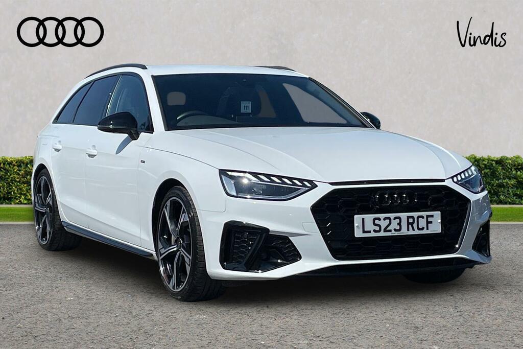 Audi A4 Avant Audi A4 Avant Black Edition 40 Tfsi 204 Ps S Troni White