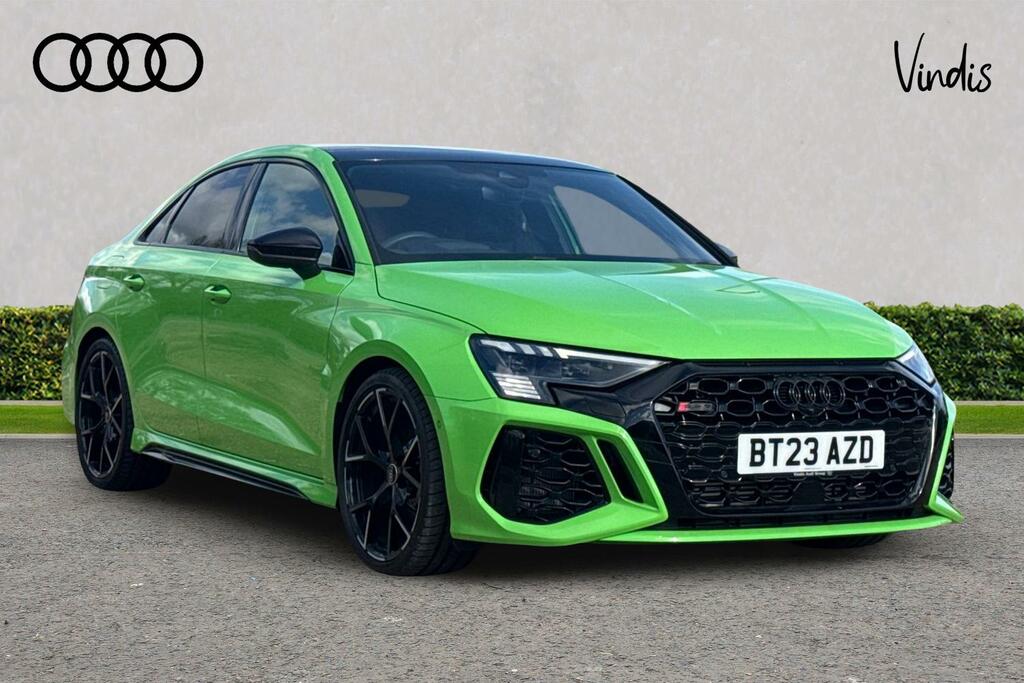 Audi A3 Audi Rs 3 Saloon Rs 3 Vorsprung 400 Ps S Tronic Green