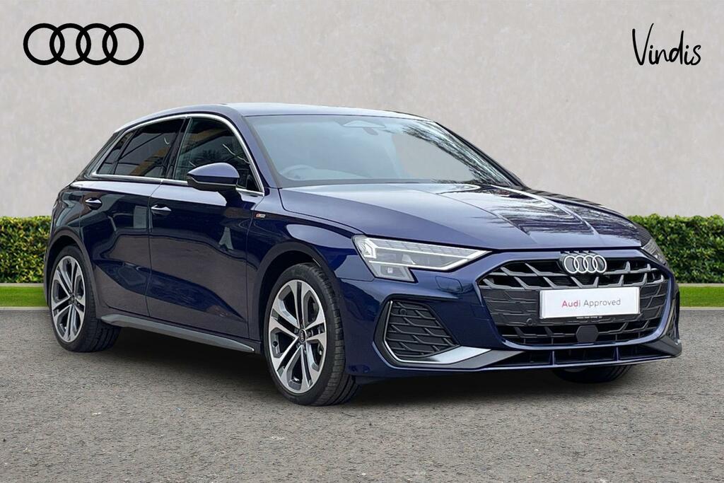 Audi A3 Audi A3 Sportback S Line Tfsi 116 Ps S Tronic Blue