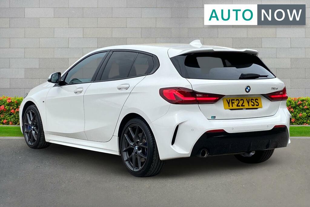 BMW 1 Series Bmw 1 Series 1.5 116D M Sport Lcp Hatchback White #3