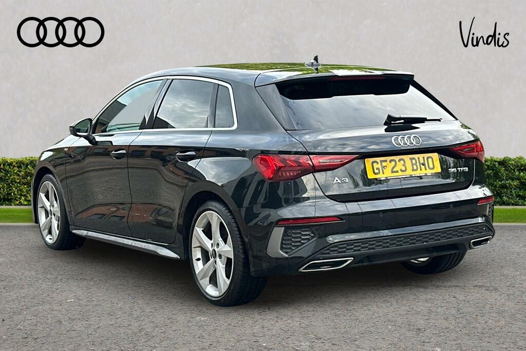 Audi A3 Audi A3 Sportback S Line 35 Tfsi 150 Ps S Tronic GF23BHO Black #3