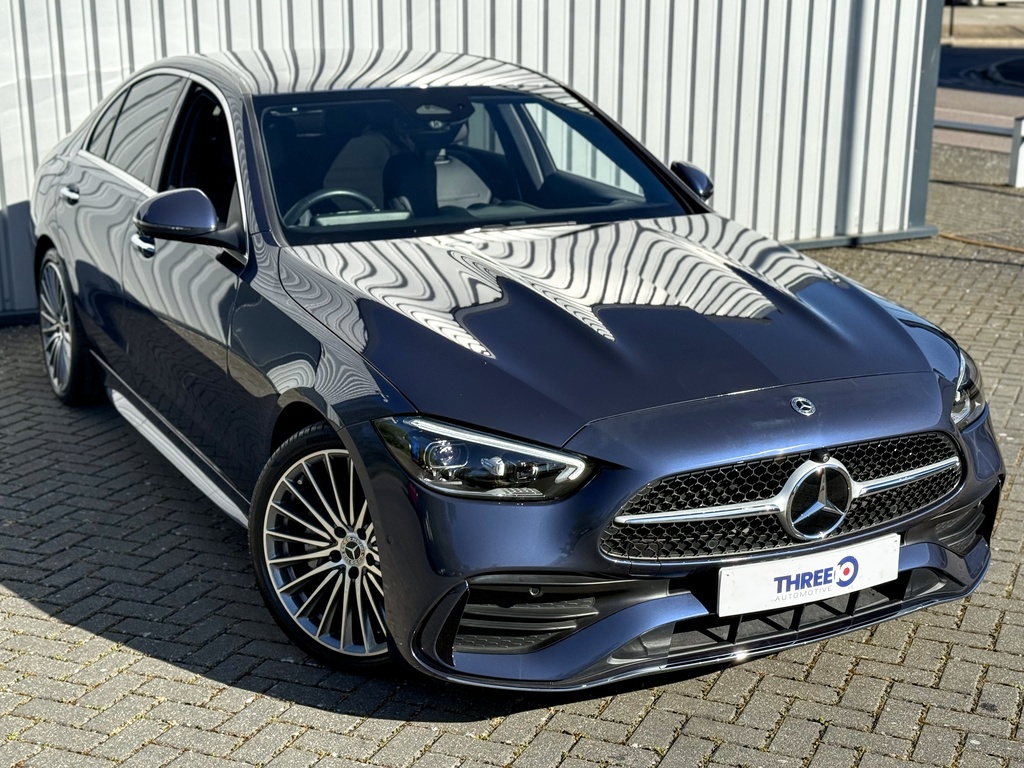 Mercedes-Benz C Class Mercedes-benz C 300 Amg Line Premium Mhev A KJ73WBE Blue #2