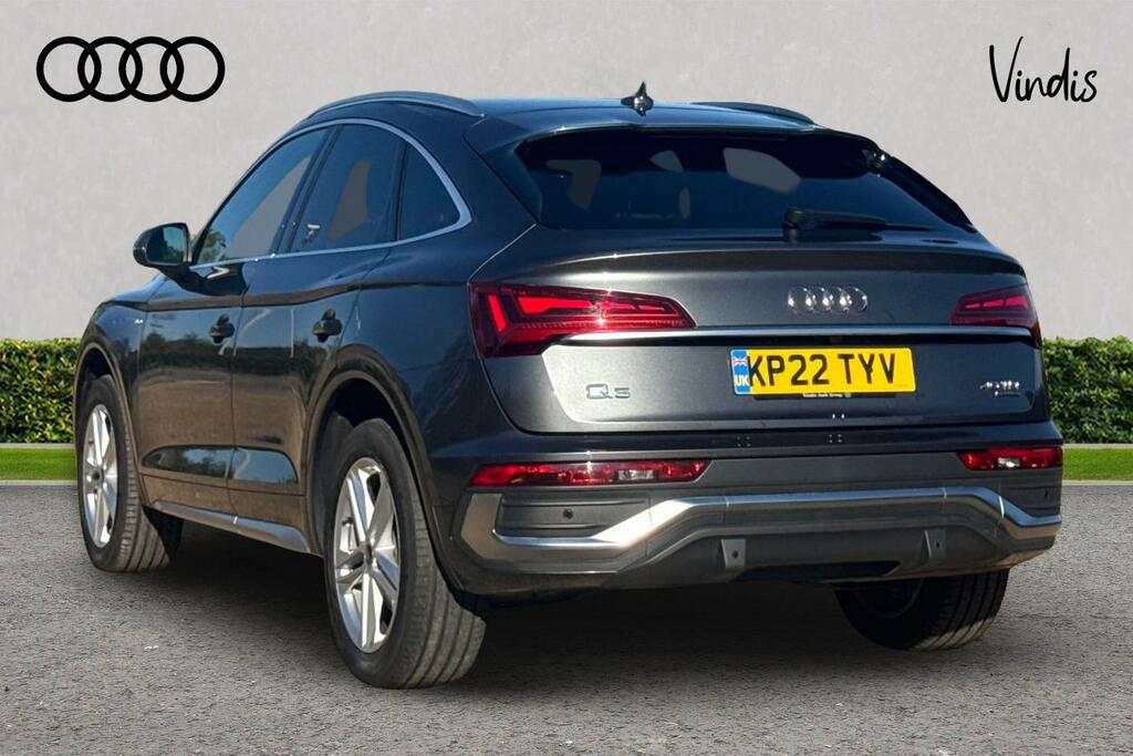 Audi Q5 Audi Q5 Sportback S Line 40 Tdi Quattro 204 Ps S T KP22TYV Grey #3