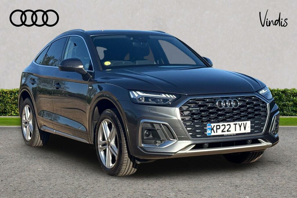 Audi Q5 Audi Q5 Sportback S Line 40 Tdi Quattro 204 Ps S T Grey