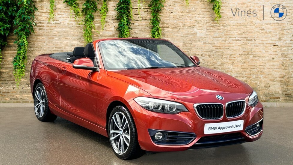 BMW 2 Series 218I Sport Convertible 
