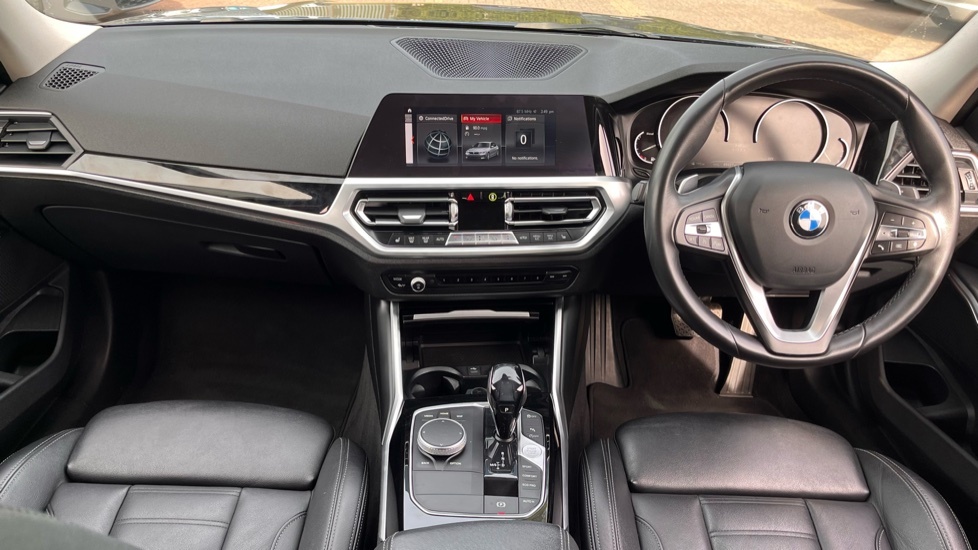 BMW 3 Series 320D Sport Saloon EJ69OGE Blue #4