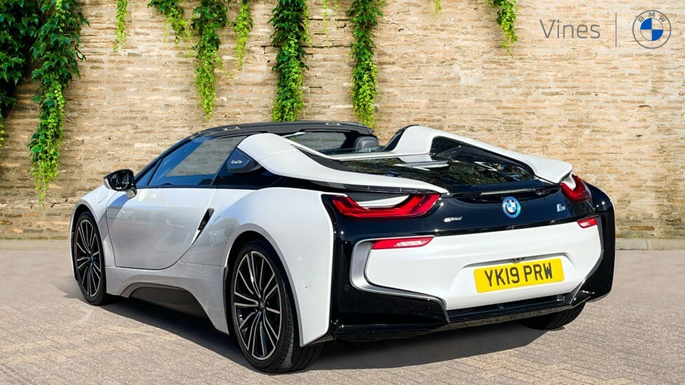 BMW i8 I8 Roadster White #2