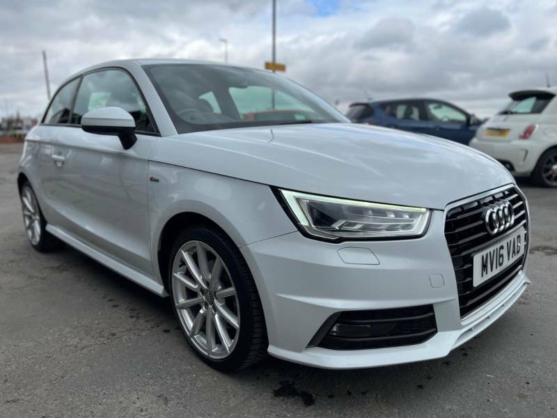 Audi A1 1.6 Tdi S Line MV16VAD White #3
