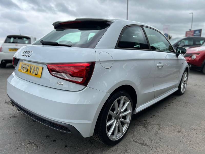 Audi A1 1.6 Tdi S Line MV16VAD White #4