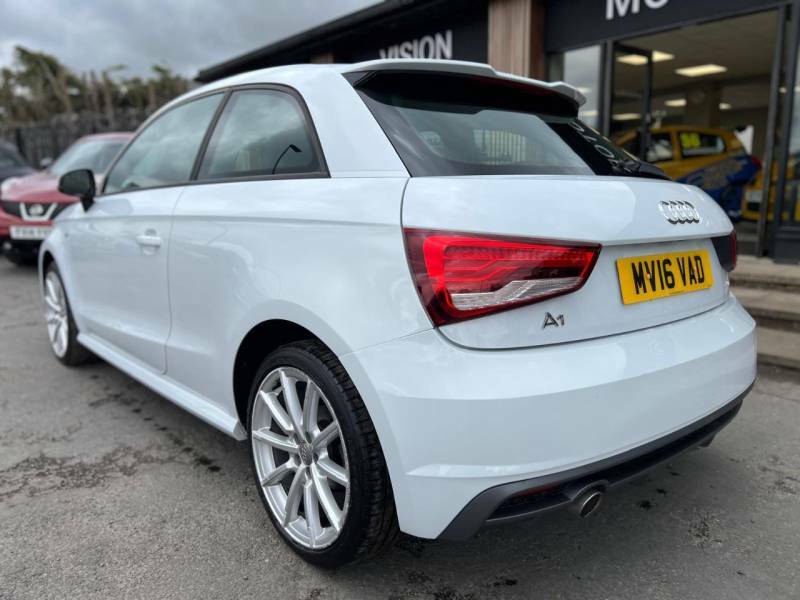 Audi A1 1.6 Tdi S Line MV16VAD White #6