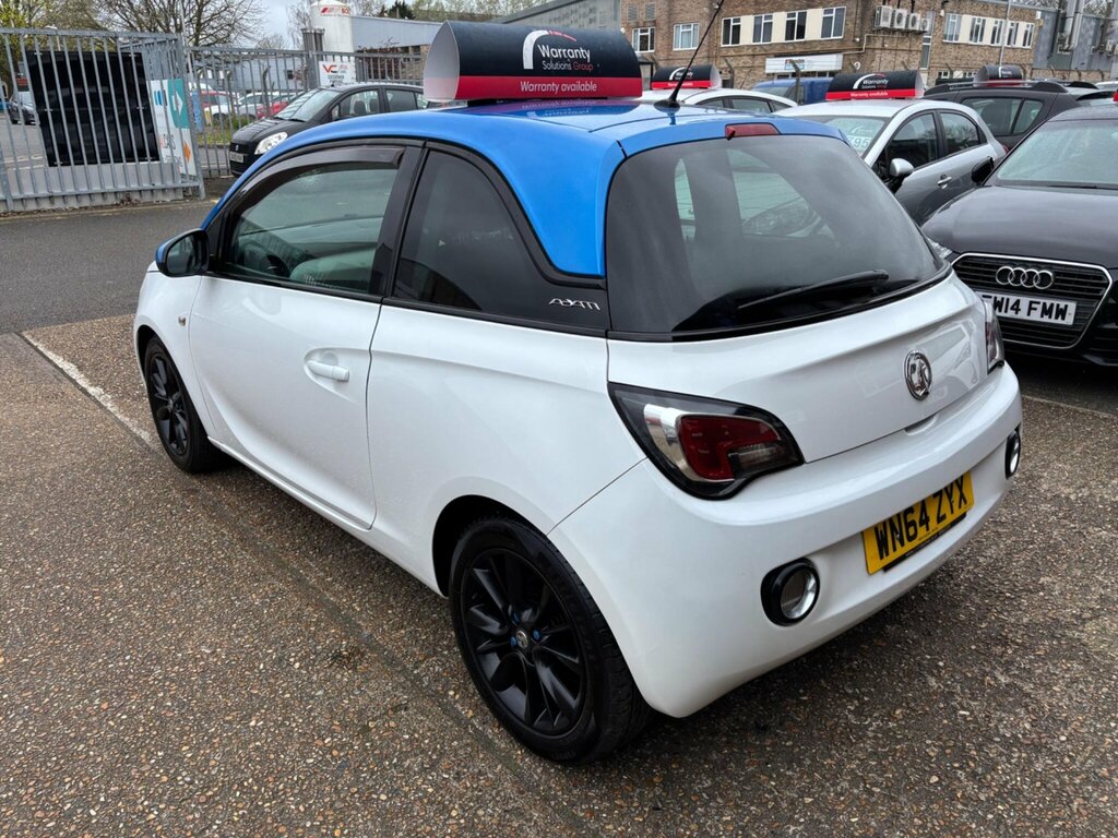Vauxhall Adam 1.2 16V Jam Euro 5 WN64ZYX White #4