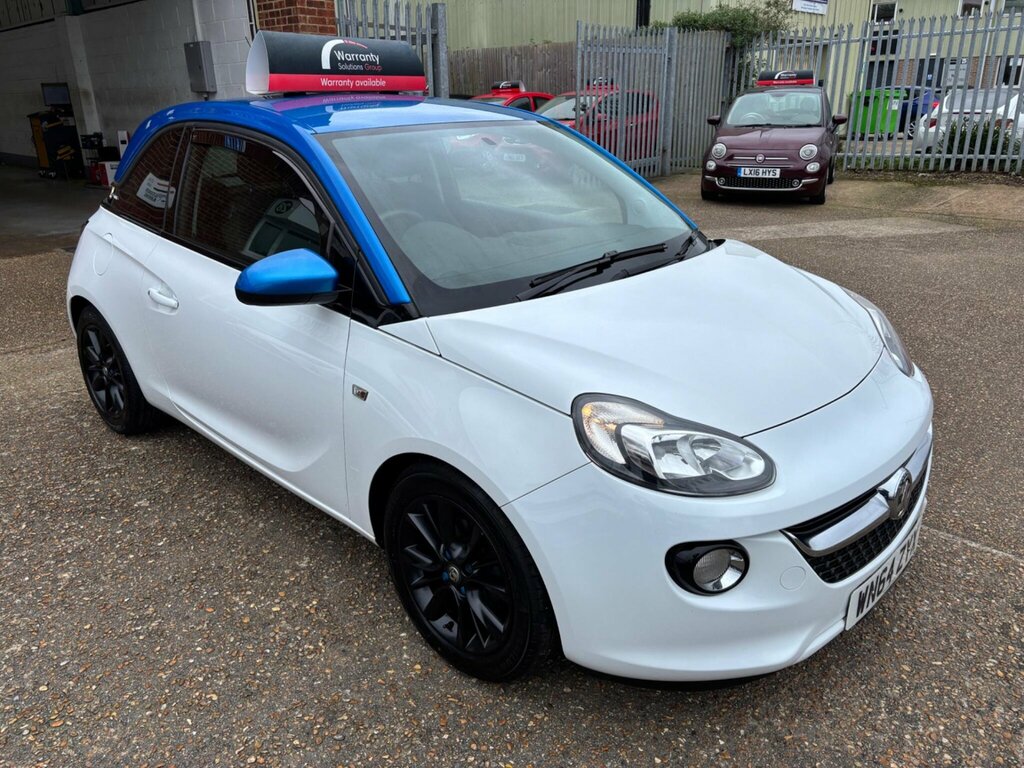 Vauxhall Adam 1.2 16V Jam Euro 5 WN64ZYX White #3