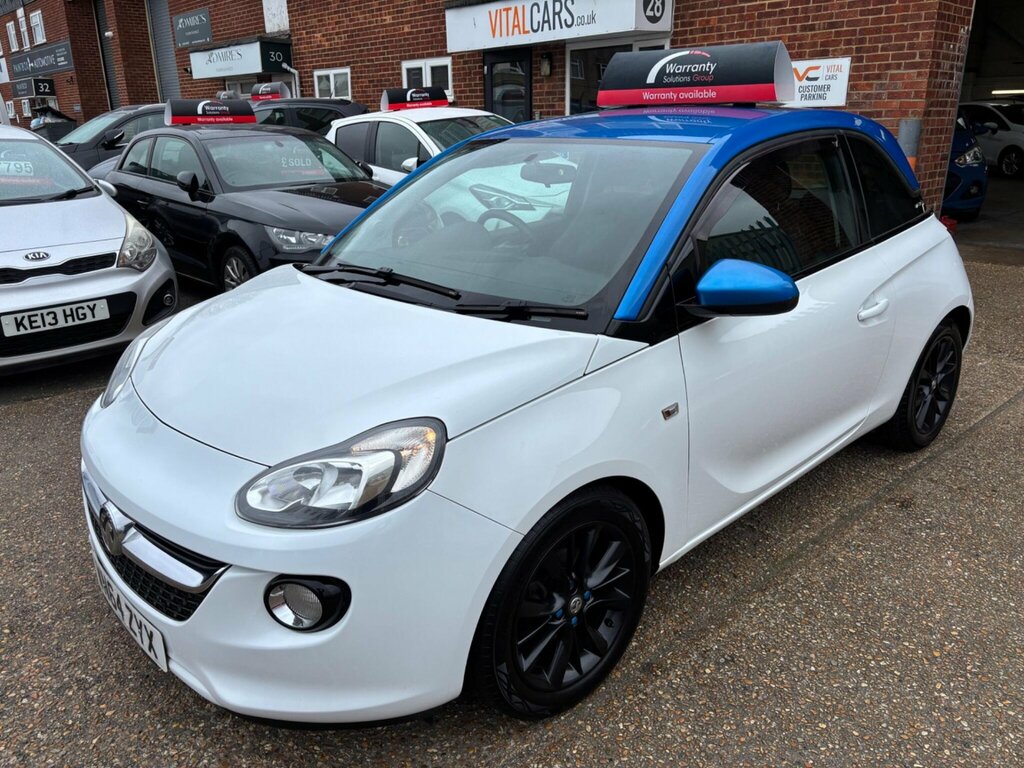 Vauxhall Adam 1.2 16V Jam Euro 5 White