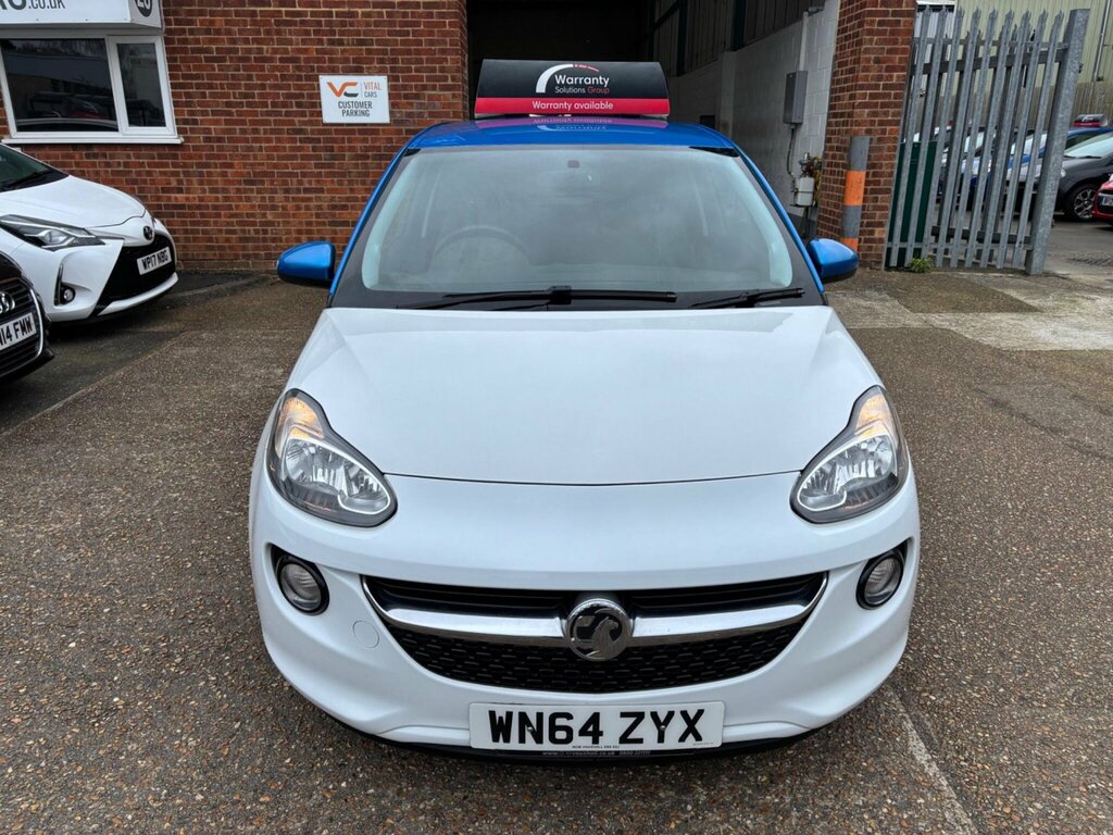 Vauxhall Adam 1.2 16V Jam Euro 5 WN64ZYX White #2