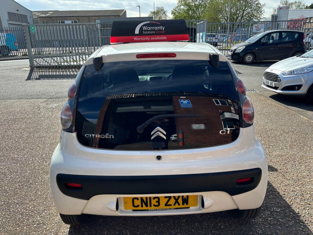 Citroen C1 1.0I Vtr Euro 5 CN13ZXW White #5