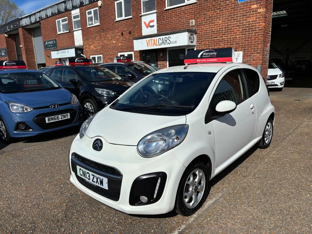 Citroen C1 1.0I Vtr Euro 5 White