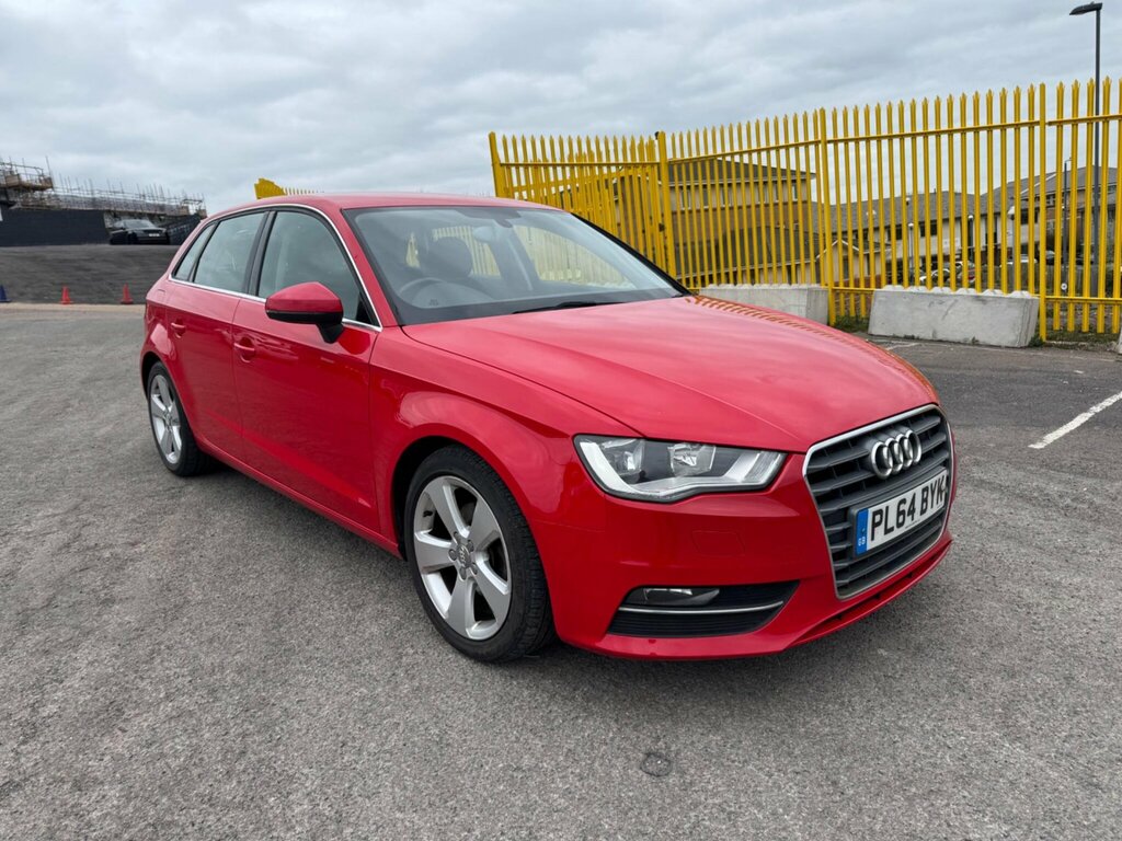 Audi A3 1.6 Tdi Sport Sportback Euro 6 Ss PL64BYK Red #6