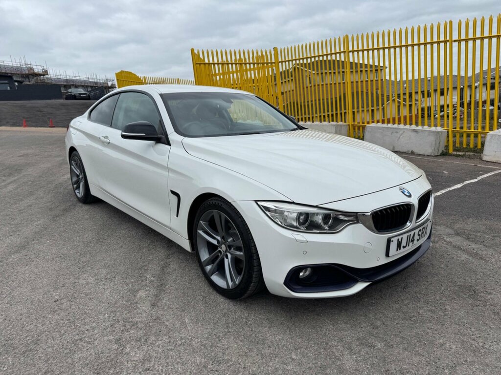BMW 4 Series 2.0 420D Sport Euro 6 Ss WJ14SRX White #4