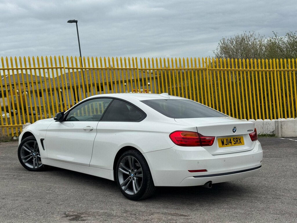 BMW 4 Series 2.0 420D Sport Euro 6 Ss WJ14SRX White #2
