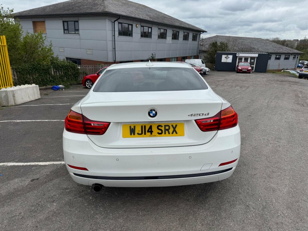 BMW 4 Series 2.0 420D Sport Euro 6 Ss WJ14SRX White #6