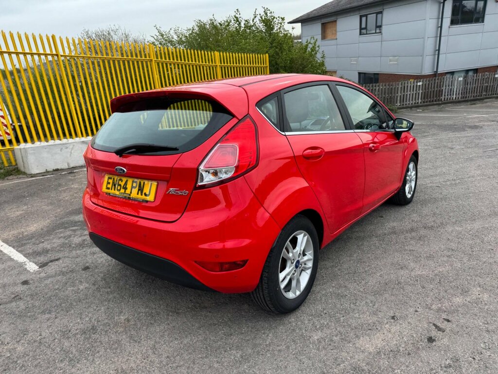 Ford Fiesta 1.25 Zetec Euro 5 EN64PNJ Red #6