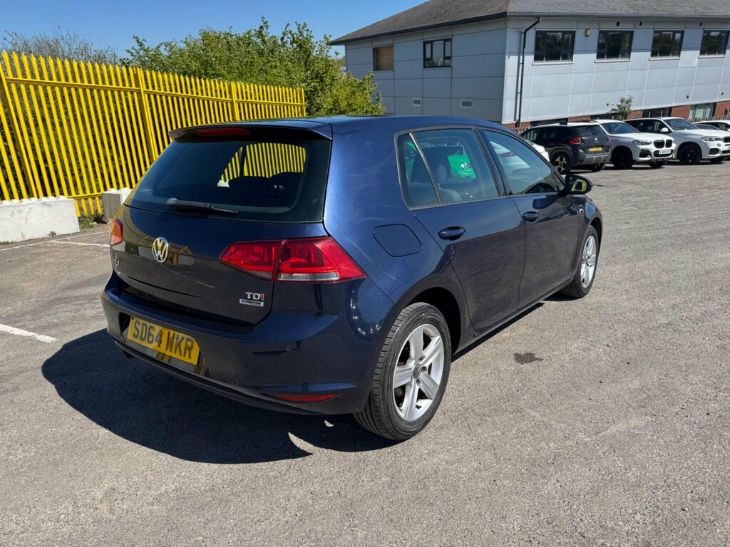 Volkswagen Golf 1.6 Tdi Bluemotion Tech Match Euro 5 Ss SD64WKR Blue #6