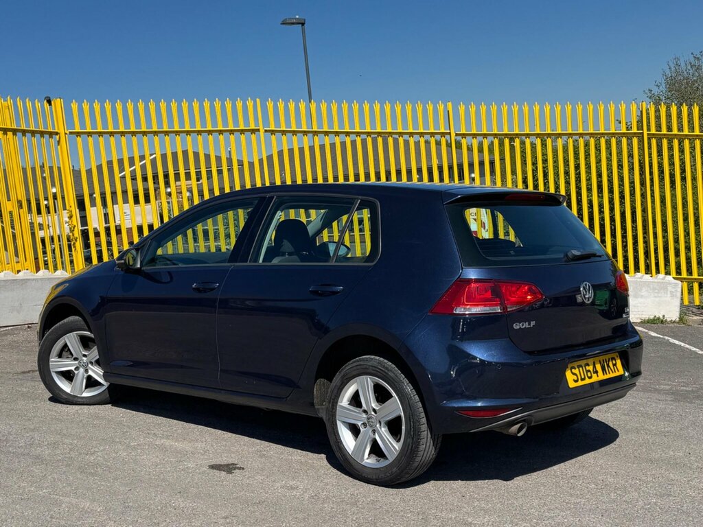 Volkswagen Golf 1.6 Tdi Bluemotion Tech Match Euro 5 Ss SD64WKR Blue #2