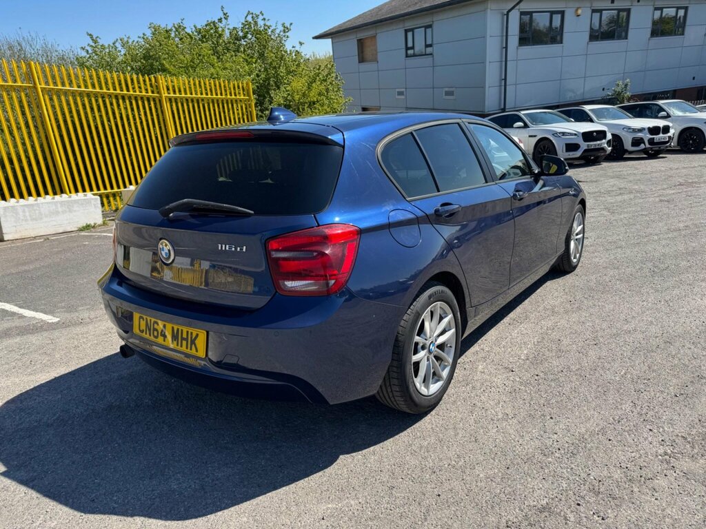 BMW 1 Series 1.6 116D Ed Efficientdynamics Business Euro 5 Ss Blue #6