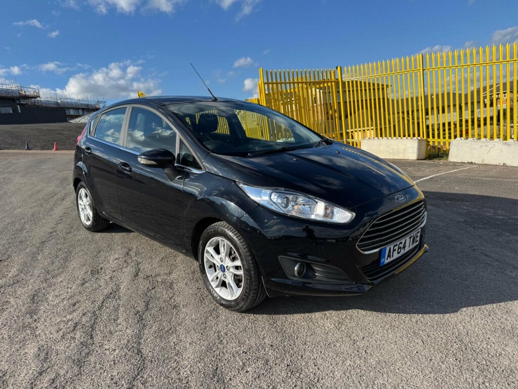 Ford Fiesta 1.0T Ecoboost Zetec Euro 5 Ss AF64TWE Black #4