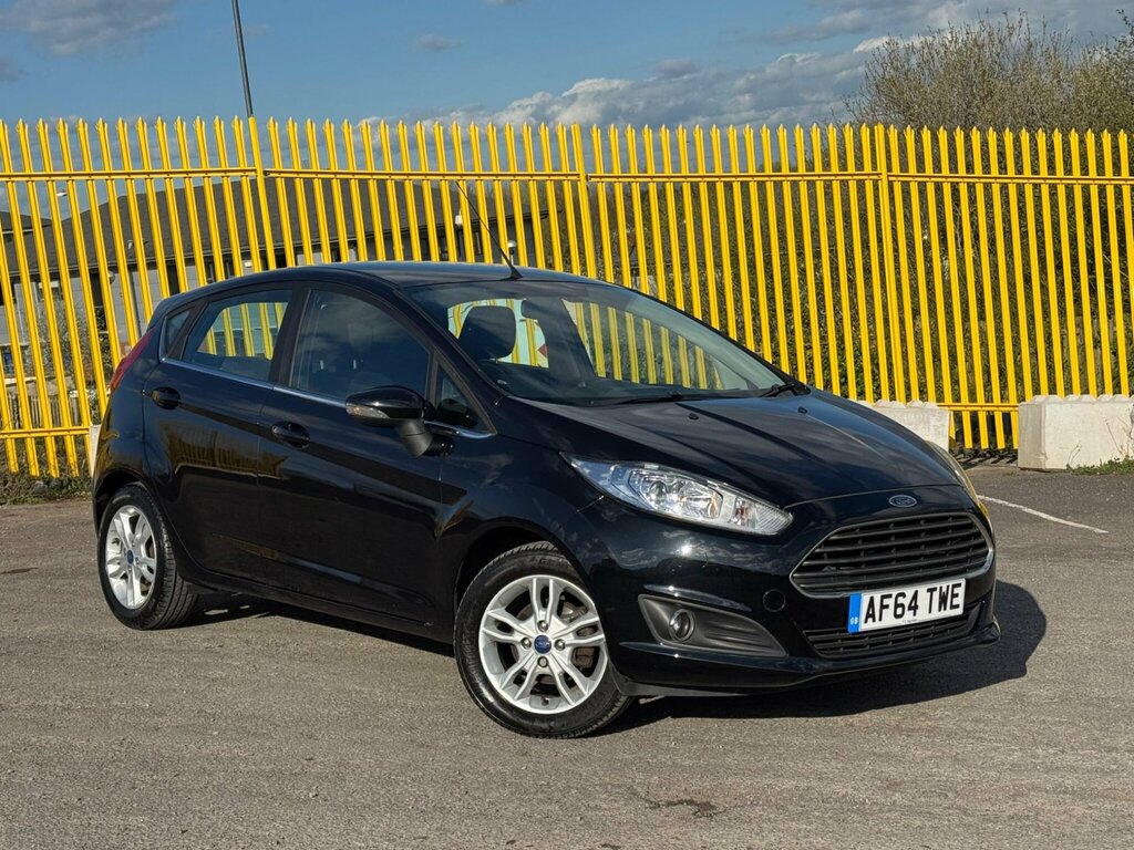 Ford Fiesta 1.0T Ecoboost Zetec Euro 5 Ss AF64TWE Black
