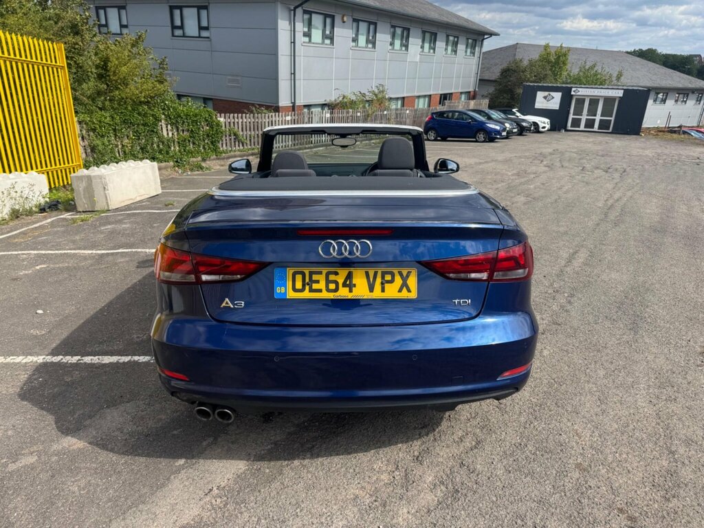 Audi A3 Cabriolet 2.0 Tdi Sport Euro 6 Ss Blue #6