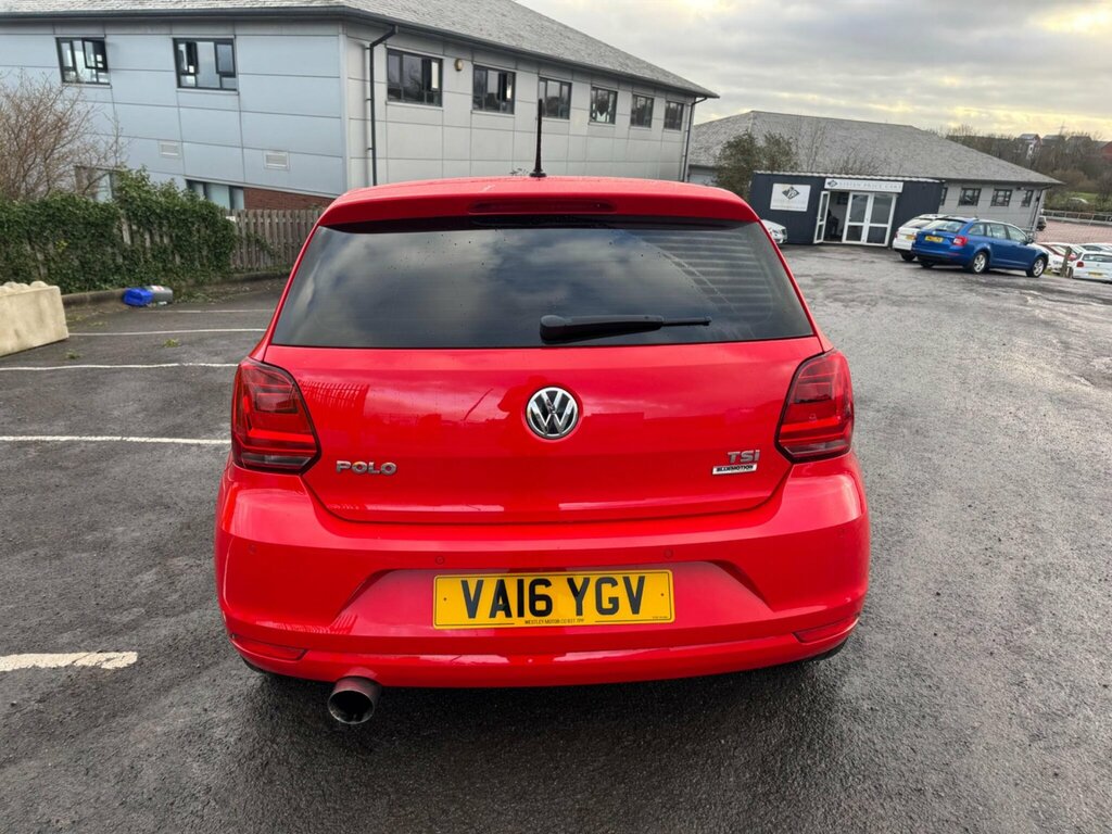 Volkswagen Polo 1.2 Tsi Bluemotion Tech Match Euro 6 Ss VA16YGV Red #6