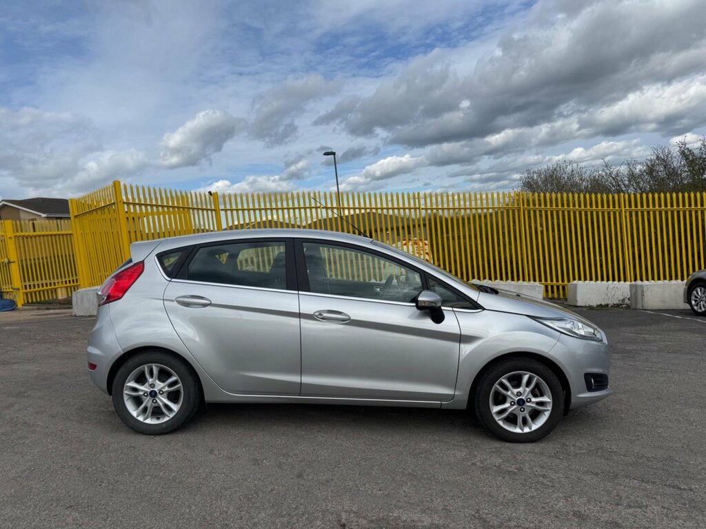 Ford Fiesta 1.0T Ecoboost Zetec Euro 6 Ss AK65AHD Silver #5