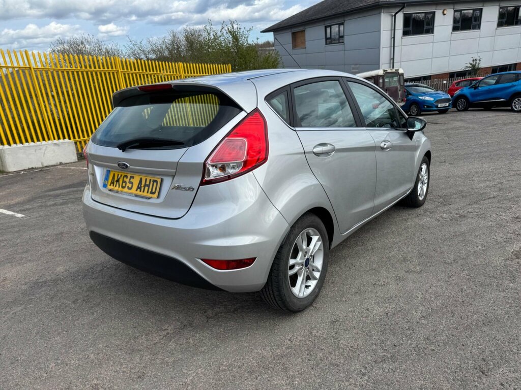 Ford Fiesta 1.0T Ecoboost Zetec Euro 6 Ss AK65AHD Silver #6