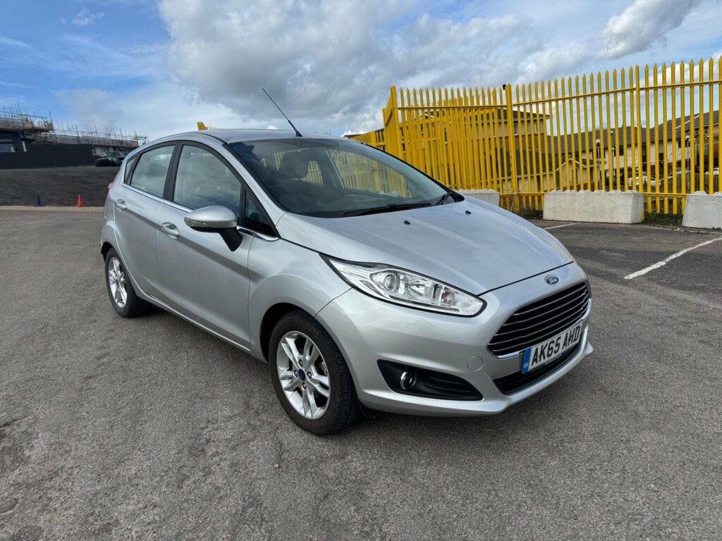 Ford Fiesta 1.0T Ecoboost Zetec Euro 6 Ss AK65AHD Silver #4