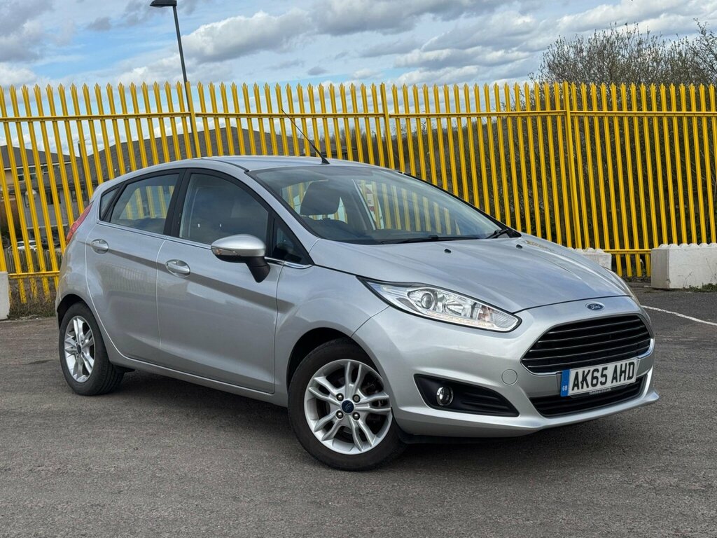 Ford Fiesta 1.0T Ecoboost Zetec Euro 6 Ss Silver