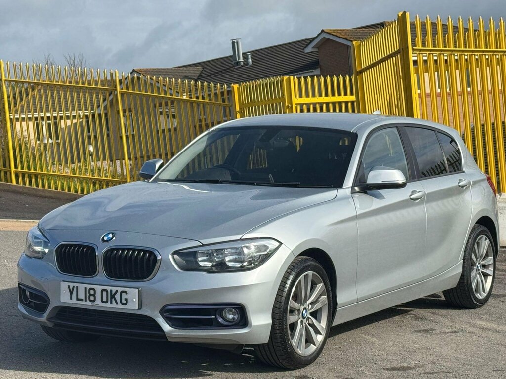 BMW 1 Series 2.0 118D Sport Euro 6 Ss YL18OKG Silver #6