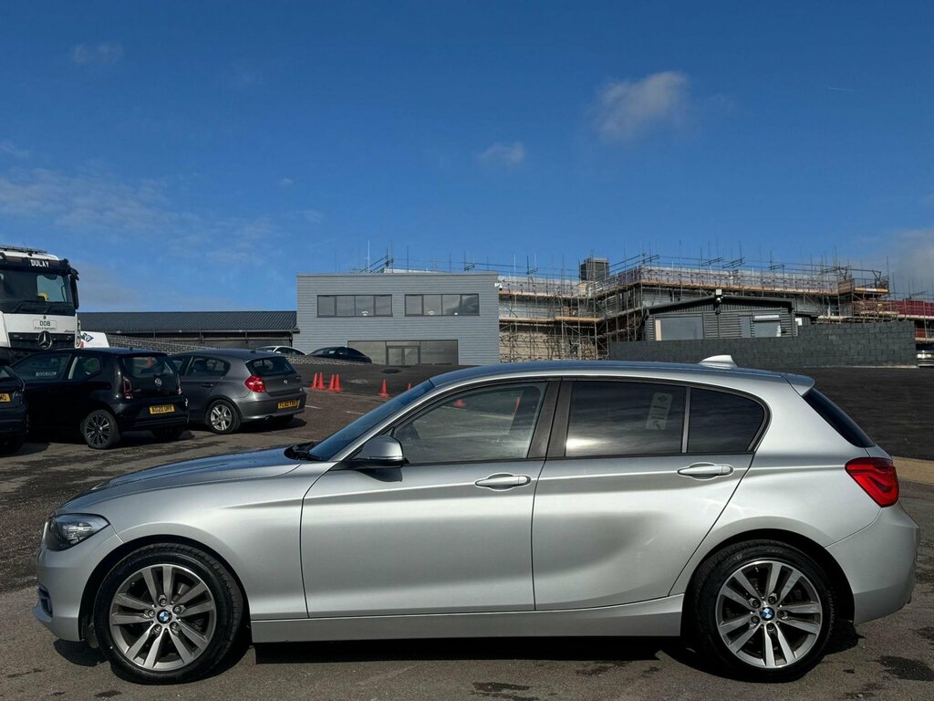 BMW 1 Series 2.0 118D Sport Euro 6 Ss YL18OKG Silver #5