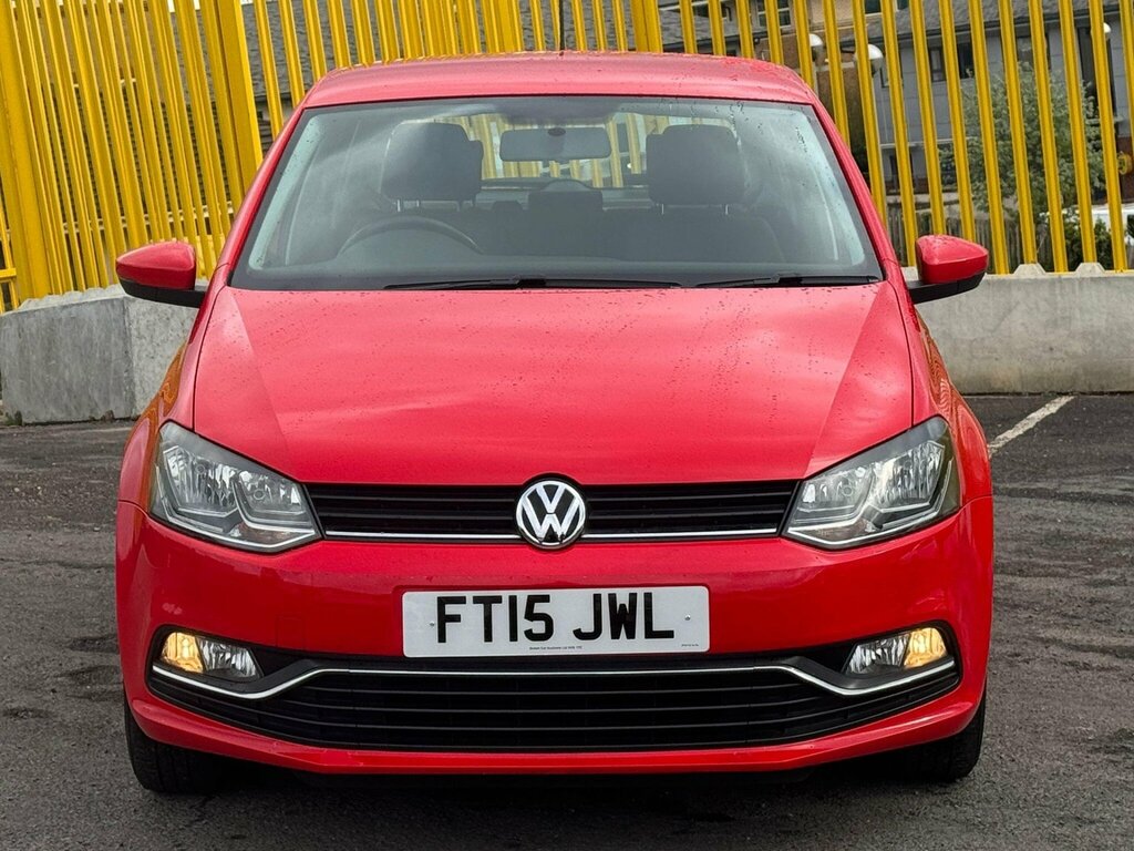 Volkswagen Polo 1.2 Tsi Bluemotion Tech Se Euro 6 Ss FT15JWL Red #6