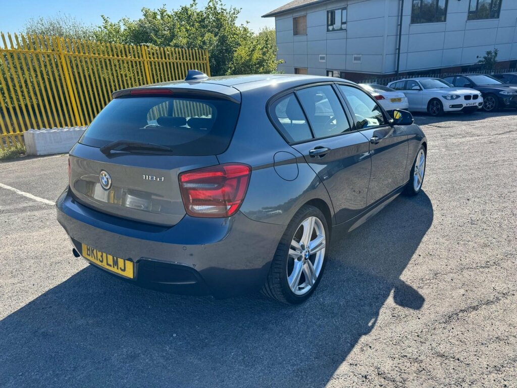 BMW 1 Series 2.0 118D M Sport Euro 5 Ss BK13LMJ Grey #6