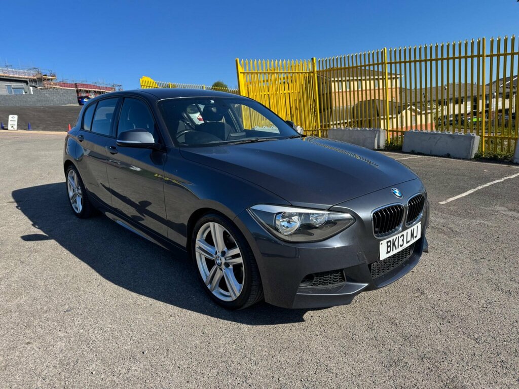 BMW 1 Series 2.0 118D M Sport Euro 5 Ss BK13LMJ Grey #4